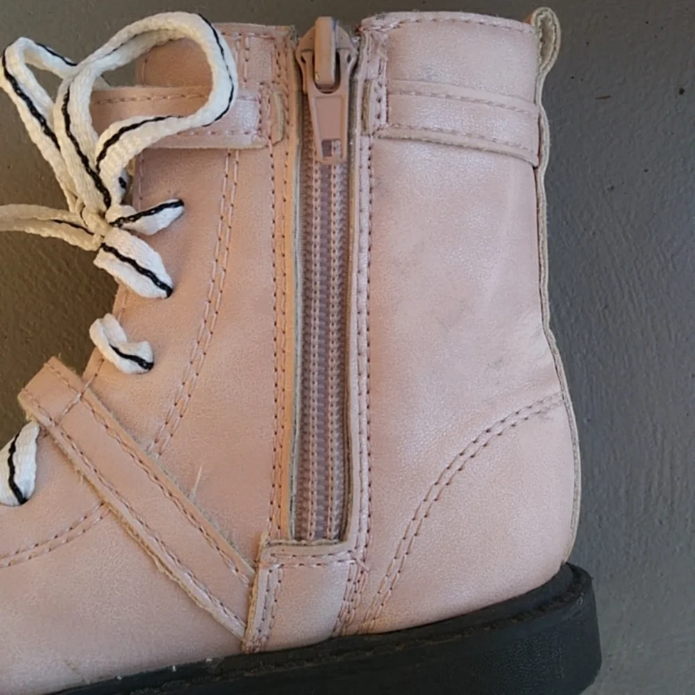 Carter's Size 8 Pink Combat Boots